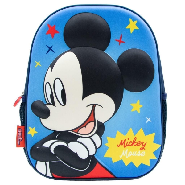 MICKEY MOUSE MUST ΣΧΟΛΙΚΗ ΤΣΑΝΤΑ ΝΗΠΙΟΥ 1 Θήκη 3D